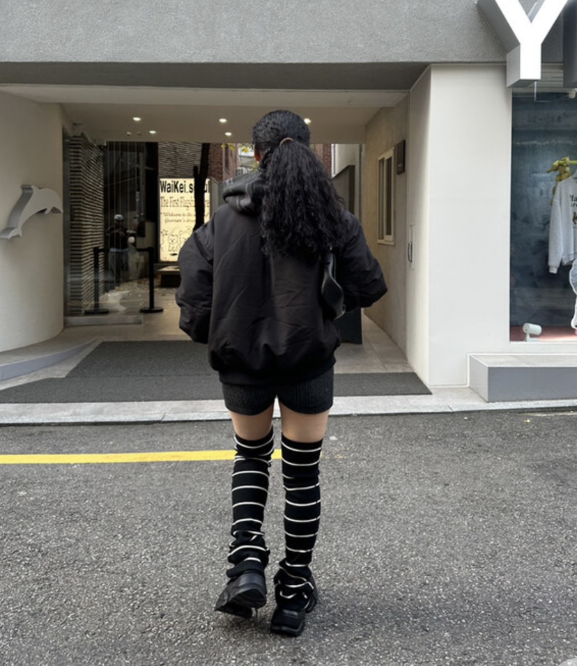 EOMPIT東大門㊣代購女裝新款25秋冬人氣職業熱賣短褲緊身褲EOMPIT短褲