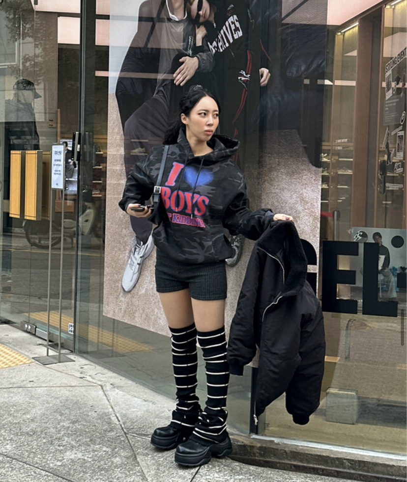 EOMPIT東大門㊣代購女裝新款25秋冬人氣職業熱賣短褲緊身褲EOMPIT短褲