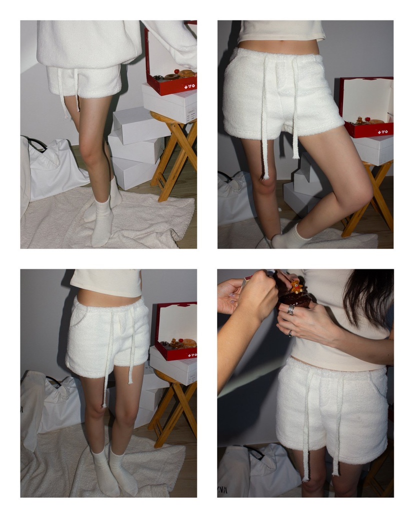 INSSENSE-A東大門㊣實拍女裝新品熱賣推薦職業人氣休閑短褲絨INSSENSE-A短褲