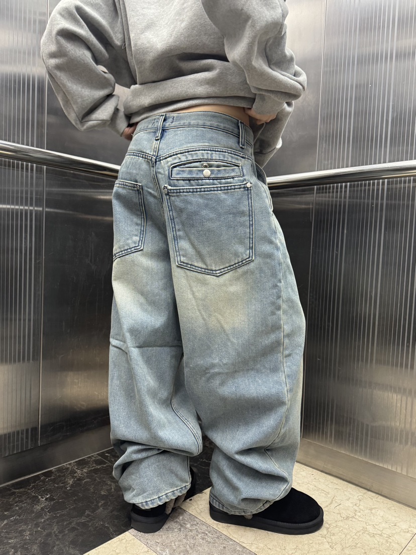 SEEOT東大門㊣實拍女裝新款25秋冬推薦人氣職業厚正裝褲羊皮SEEOT厚正裝褲圖色1