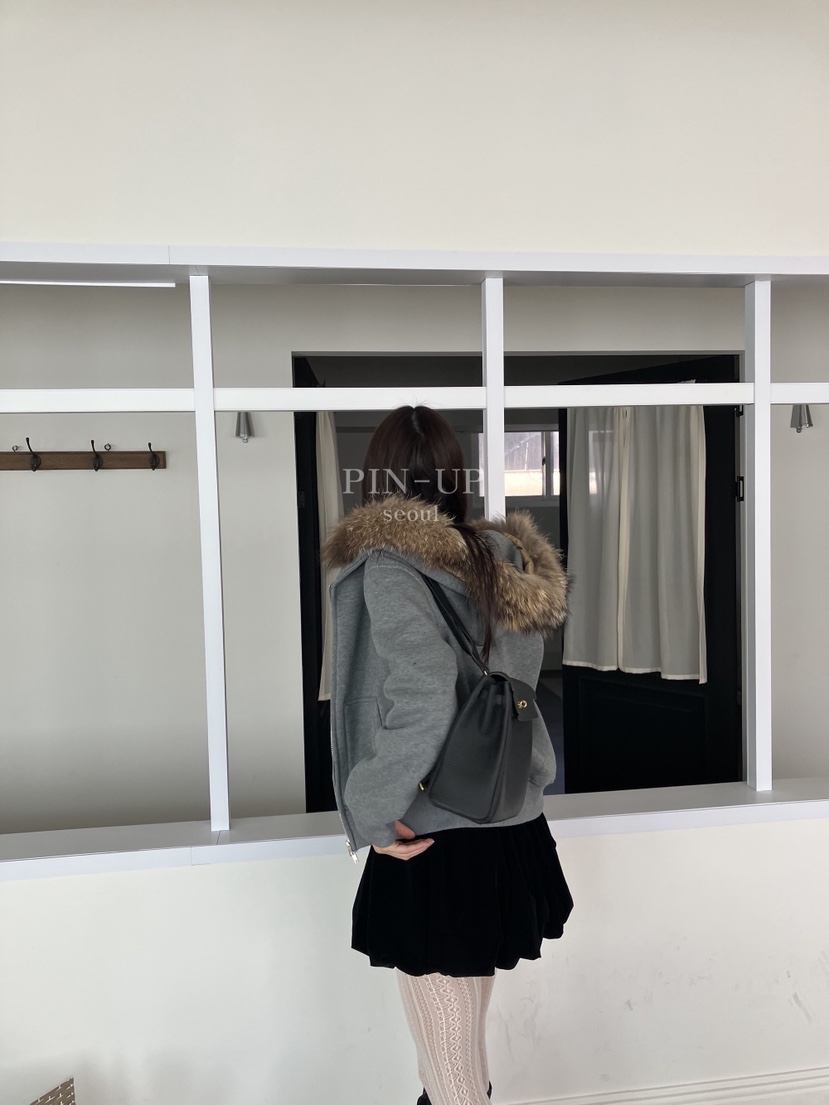 PIN-UP東大門㊣代購女裝新款熱賣真品職業休閑推薦夾克狐貍PIN-UP夾克