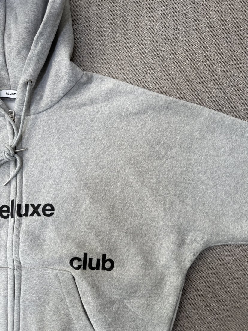 SEEOT東大門㊣實拍女裝新款休閑熱賣人氣職業夾克連帽拉鏈衫SEEOT夾克