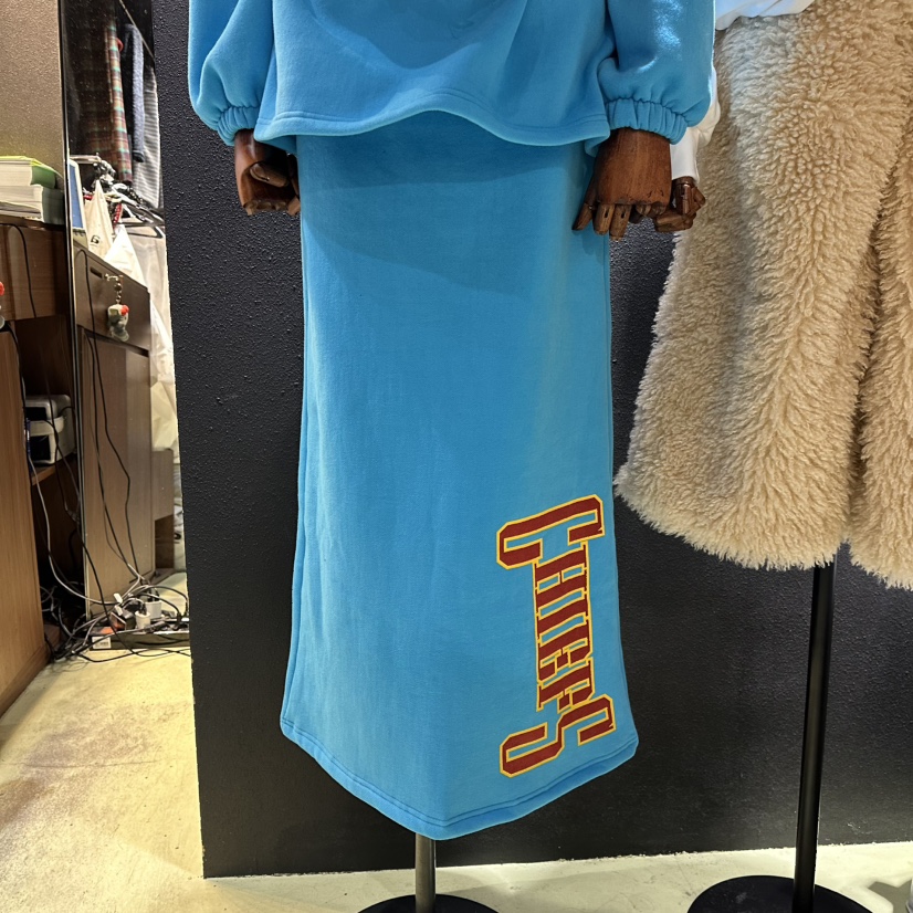 CHAVI韓國代購㊣女士新品真品25秋冬職業時尚推薦熱賣長裙加絨CHAVI長裙