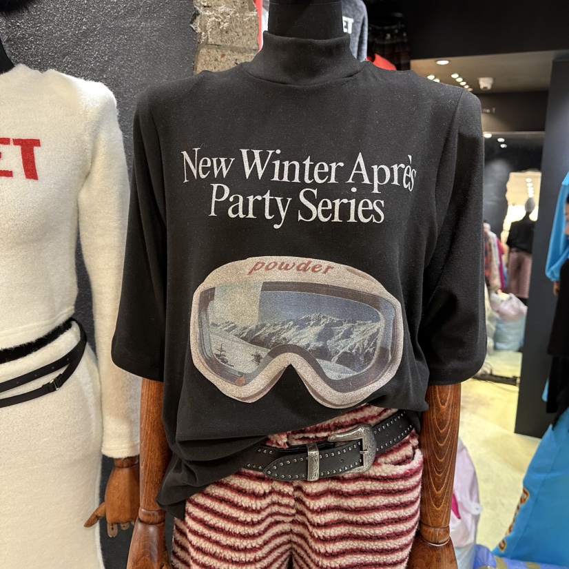 CHAVI韓國代購㊣女士新品熱賣真品休閑人氣25秋冬推薦T恤加絨CHAVIT恤圖色3