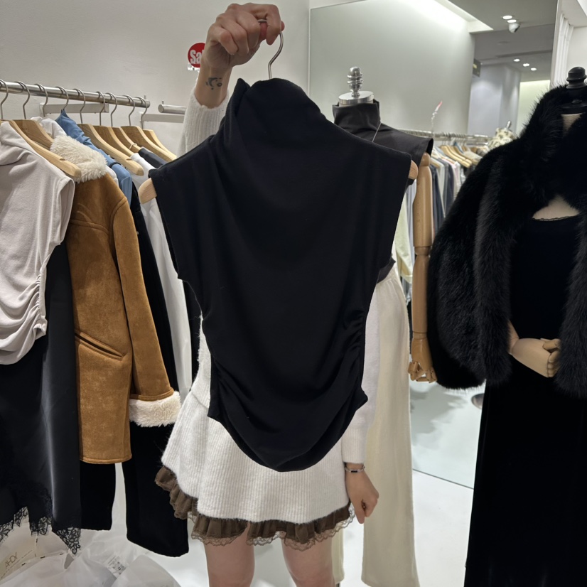 AHOY韓國代購㊣女裝新品熱賣時尚25秋冬推薦休閑職業人氣T恤AHOYT恤圖色3