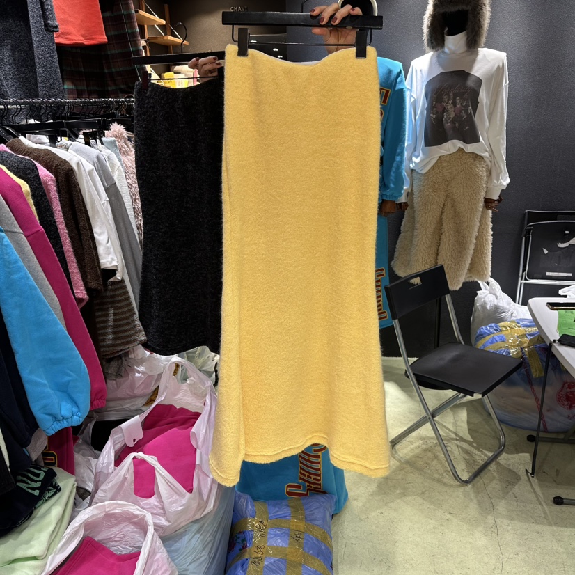 CHAVI韓國直郵㊣女裝新款休閑時尚熱賣推薦真品人氣25秋冬長裙CHAVI長裙圖色1