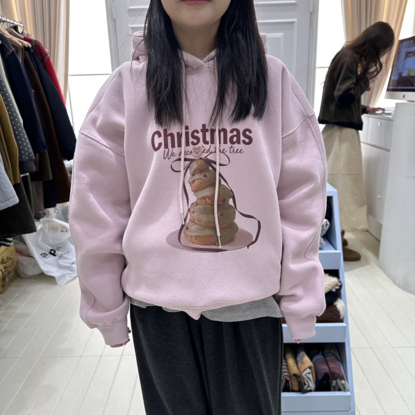 OURMOMENT東大門㊣代購女士新款職業休閑真品時尚熱賣衛衣加絨OURMOMENT衛衣圖色1