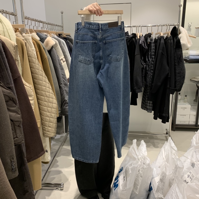 THE BRUNCH東大門㊣直郵女裝新款休閑熱賣25秋冬推薦牛仔褲THE BRUNCH牛仔褲