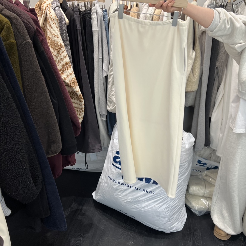 TAFFETA東大門㊣實拍女士新款時尚推薦人氣職業真品長裙天鵝絨TAFFETA長裙圖色1