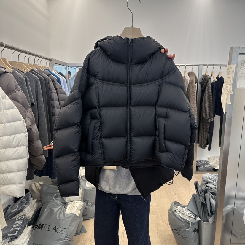 LTMS韓國代購㊣女裝新品25秋冬時尚推薦真品短款羽絨服填充LTMS短款羽絨服圖色2