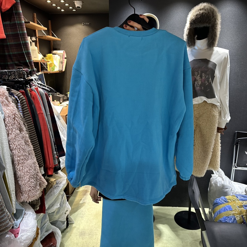 CHAVI東大門㊣代購女裝新款推薦時尚25秋冬休閑真品衛衣加絨CHAVI衛衣