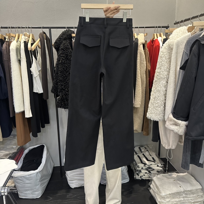 FLAMME TOIT東大門㊣實拍女士新品休閑熱賣職業休閑褲加絨棉FLAMME TOIT休閑褲