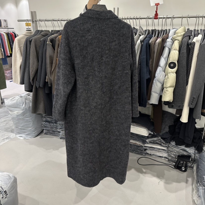 DIARRA東大門㊣代購女裝新品25秋冬熱賣職業推薦中長款大衣DIARRA中長款大衣