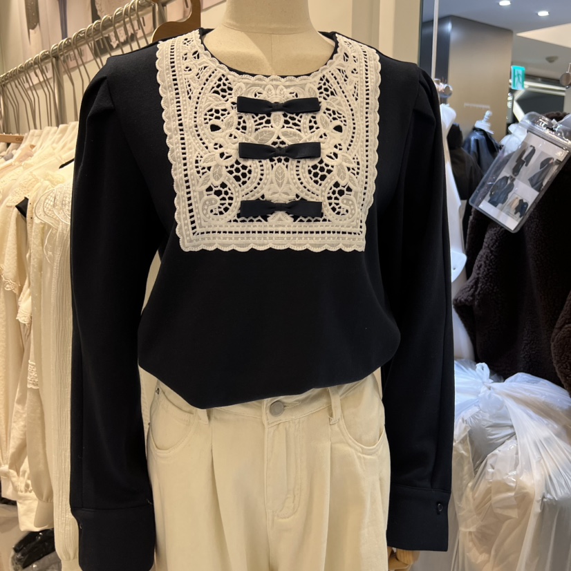 OGI東大門㊣實拍女士新品職業真品人氣25秋冬休閑推薦長袖T恤FLat OGI長袖T恤圖色2