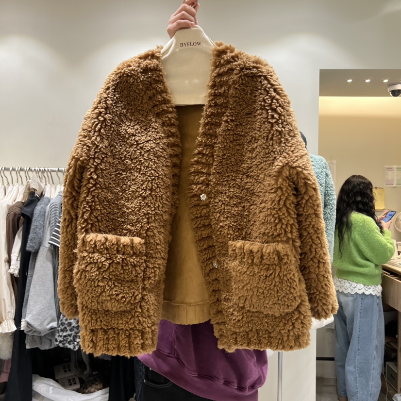 BY FLOW韓國直郵㊣女裝新品職業熱賣人氣25秋冬真品推薦夾克BY FLOW夾克圖色2