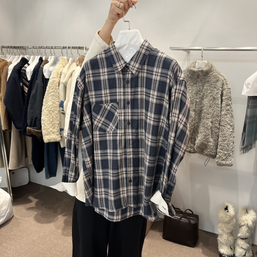 SIHO ARCHIVE韓國直郵㊣女士新款人氣25秋冬推薦襯衫蕾絲衫SIHO ARCHIVE襯衫/蕾絲衫圖色2