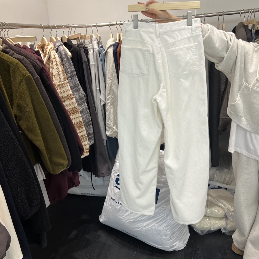 TAFFETA東大門㊣直郵女士新款人氣推薦熱賣休閑褲燈芯絨加絨TAFFETA休閑褲