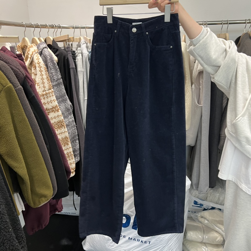 TAFFETA東大門㊣直郵女士新款人氣推薦熱賣休閑褲燈芯絨加絨TAFFETA休閑褲圖色2