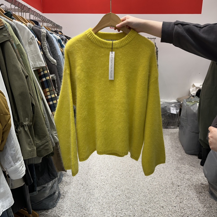 ATPZ東大門㊣代購女士新款25秋冬職業熱賣真品人氣毛衣安哥拉ATTENTION PLEAES毛衣圖色1