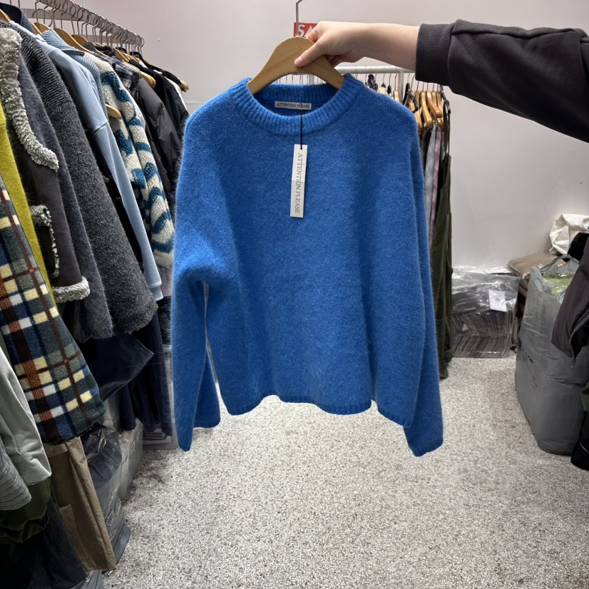 ATPZ東大門㊣代購女士新款25秋冬職業熱賣真品人氣毛衣安哥拉ATTENTION PLEAES毛衣圖色2