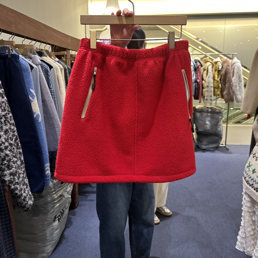 FURE東大門㊣代購女裝新品熱賣休閑時尚25秋冬真品推薦短裙FURE短裙圖色2