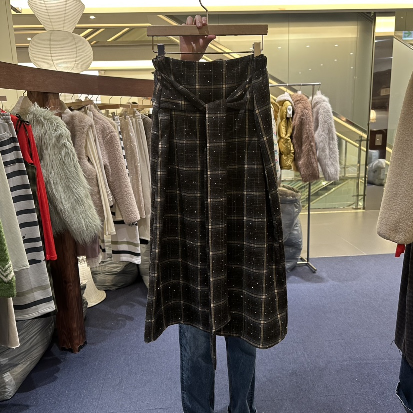 FURE東大門㊣直郵女裝新款職業休閑人氣25秋冬時尚熱賣長裙FURE長裙圖色2