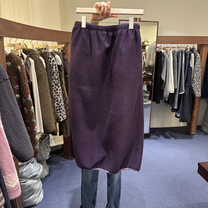 FURE東大門㊣代購女裝新款真品人氣推薦熱賣職業長裙抓絨長款FURE長裙