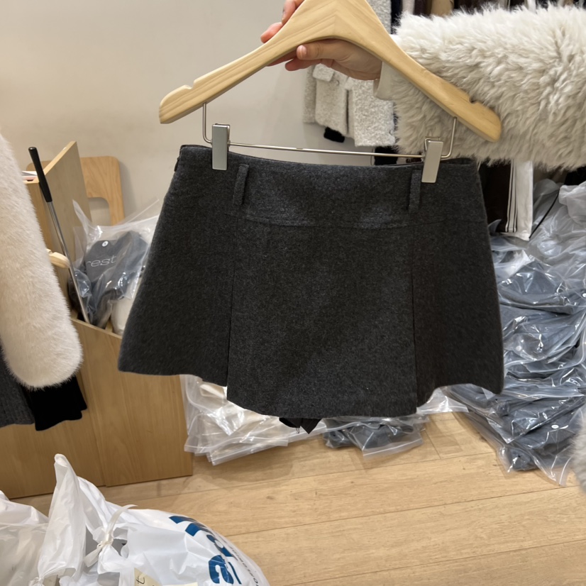 FOREST韓國代購㊣女裝新款25秋冬推薦人氣休閑真品熱賣裙褲FOREST裙褲