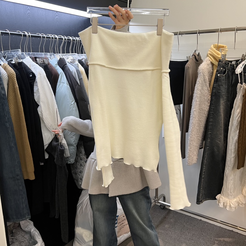 MORE THAN YESTERDAY/LOVE YOU SO MUCH韓國代購㊣女裝新品時尚長袖T恤LYSM/MORE THAN YESTERDAY長袖T恤