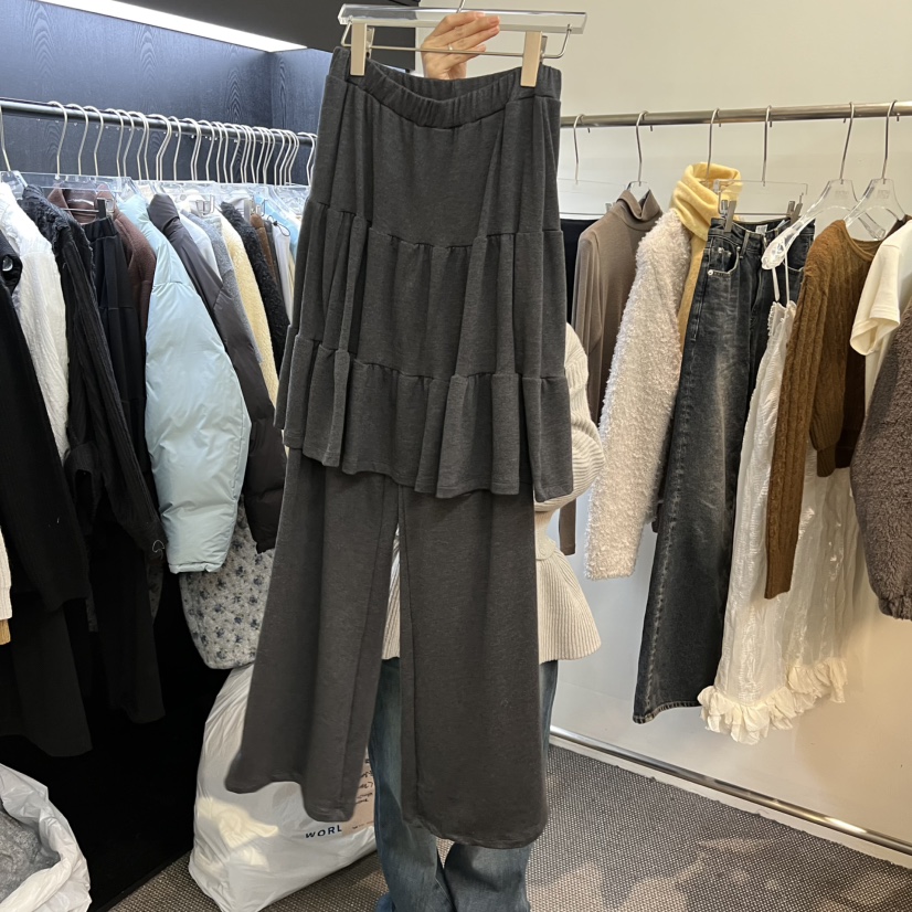 MORE THAN YESTERDAY/LOVE YOU SO MUCH韓國直郵㊣女裝新品時尚裙褲LYSM/MORE THAN YESTERDAY裙褲圖色1