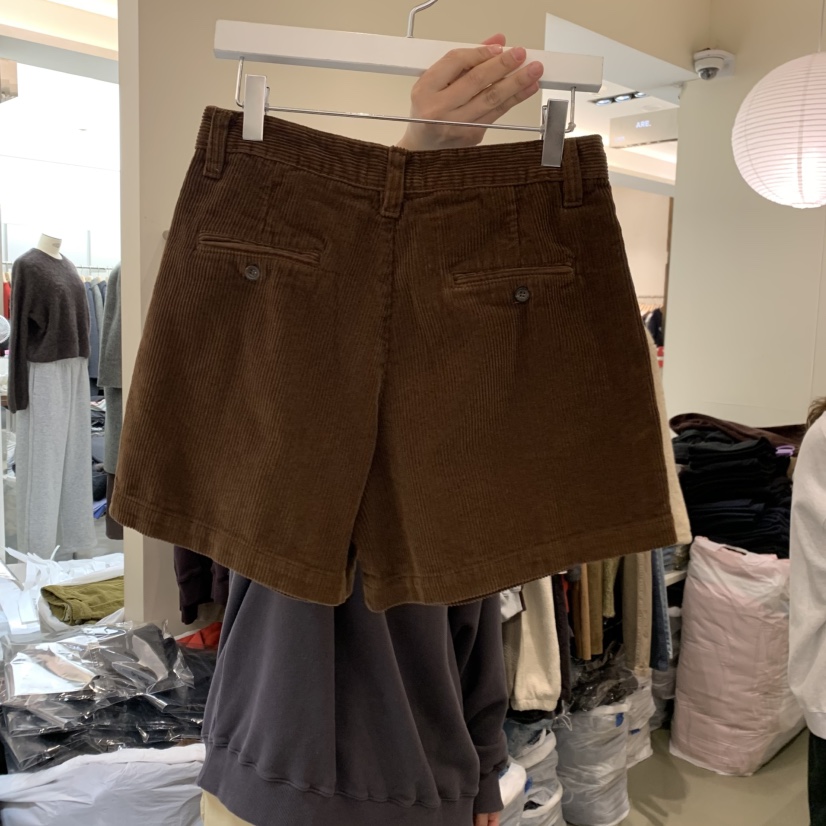ARE韓國直郵㊣女士新款25秋冬推薦休閑熱賣人氣時尚職業短褲ARE YOU/ARE短褲