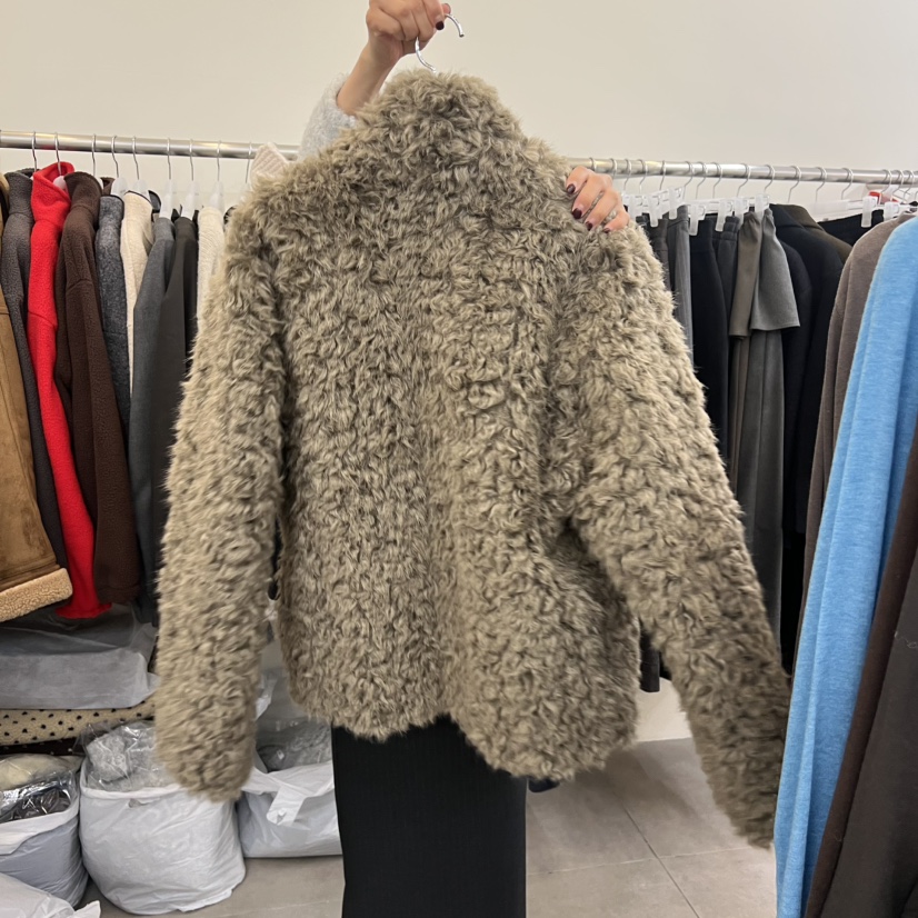 PORTS MOSS韓國代購㊣女裝新品休閑熱賣真品時尚25秋冬夾克PORTS MOSS夾克