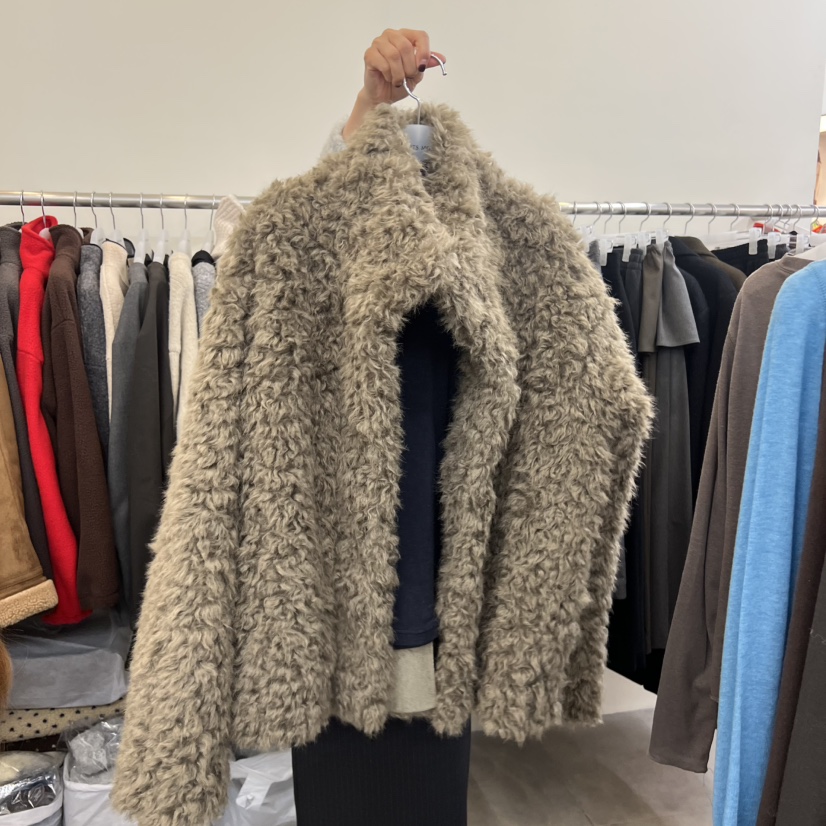 PORTS MOSS韓國代購㊣女裝新品休閑熱賣真品時尚25秋冬夾克PORTS MOSS夾克圖色1