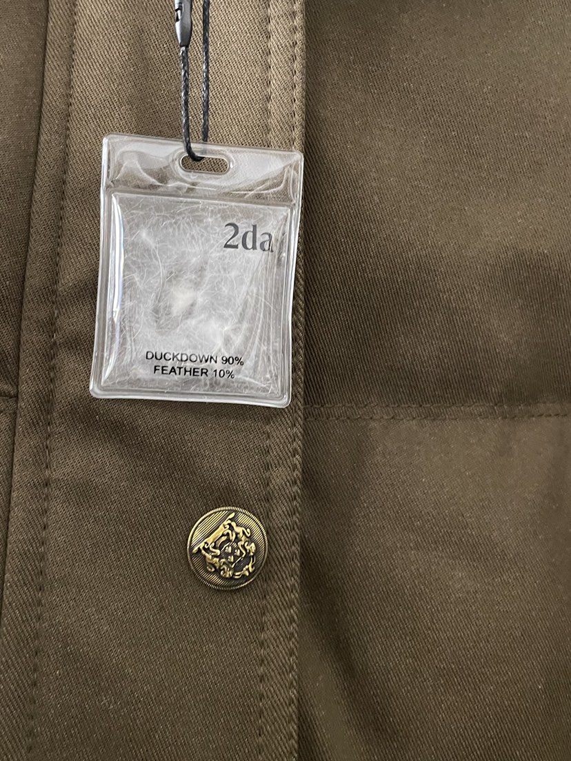 2DA/DARIMI-P東大門㊣代購女裝新款時尚25秋冬短款羽絨服2DA/DARIMI-P短款羽絨服