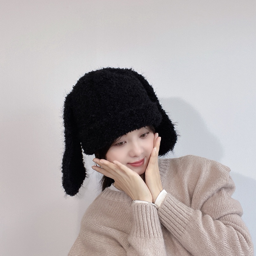 LOVELY HAT韓國代購㊣女裝新款人氣職業25秋冬休閑推薦帽子LOVELY HAT帽子圖色1