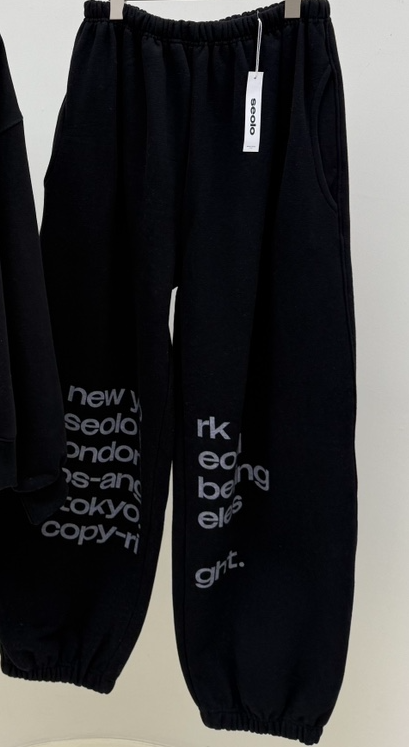 SEOLO韓國代購㊣女士新款25秋冬推薦時尚熱賣休閑人氣休閑褲Seolo seoul休閑褲圖色2