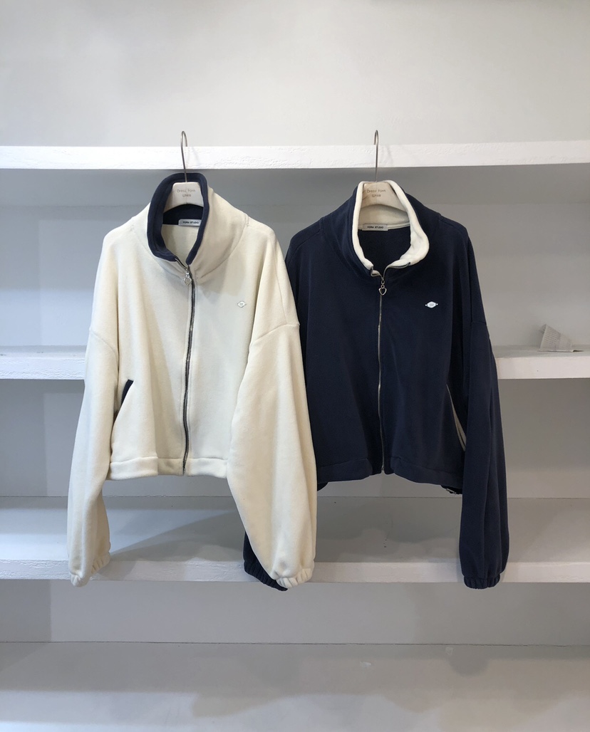 FORMSTUDIO東大門㊣直郵女士新品休閑熱賣推薦時尚衛衣拉鏈絨FORMSTUDIO衛衣