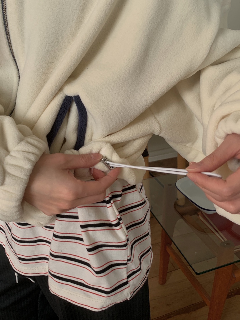 FORMSTUDIO東大門㊣直郵女士新品休閑熱賣推薦時尚衛衣拉鏈絨FORMSTUDIO衛衣