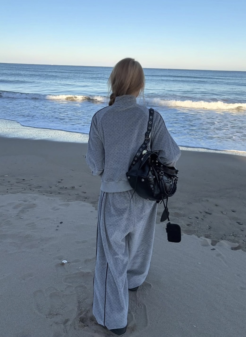 SEOLO韓國直郵㊣女裝新品時尚熱賣職業休閑推薦25秋冬夾克拉鏈Seolo seoul夾克