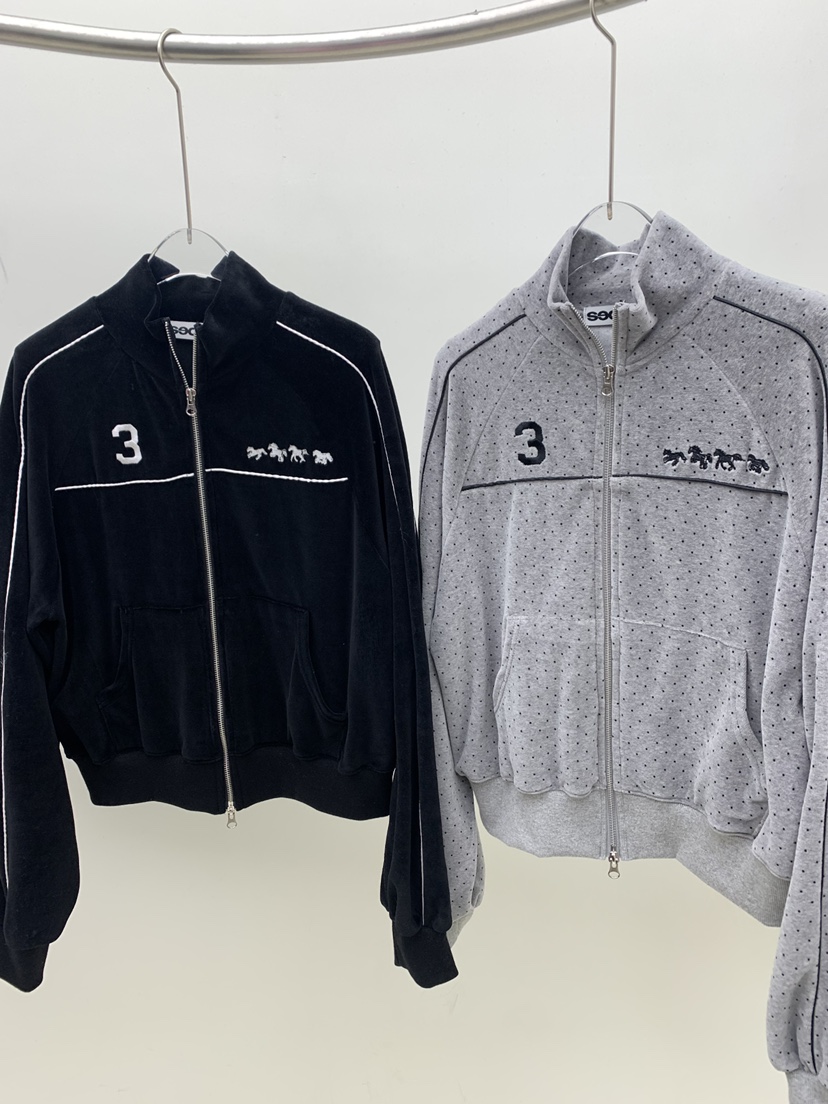 SEOLO韓國直郵㊣女裝新品時尚熱賣職業休閑推薦25秋冬夾克拉鏈Seolo seoul夾克