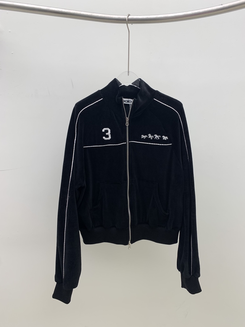 SEOLO韓國直郵㊣女裝新品時尚熱賣職業休閑推薦25秋冬夾克拉鏈Seolo seoul夾克圖色1