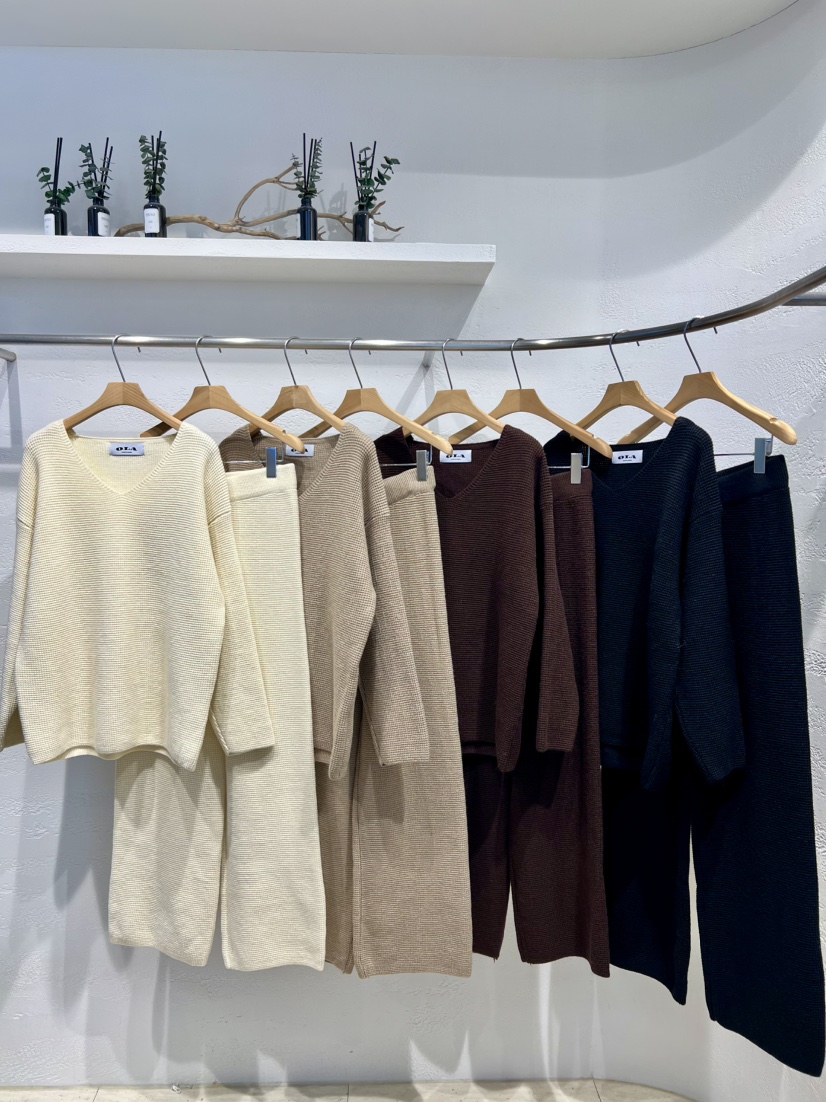 OLA東大門㊣實拍女裝新款時尚人氣25秋冬推薦職業熱賣休閑套裝mellor/OLA套裝