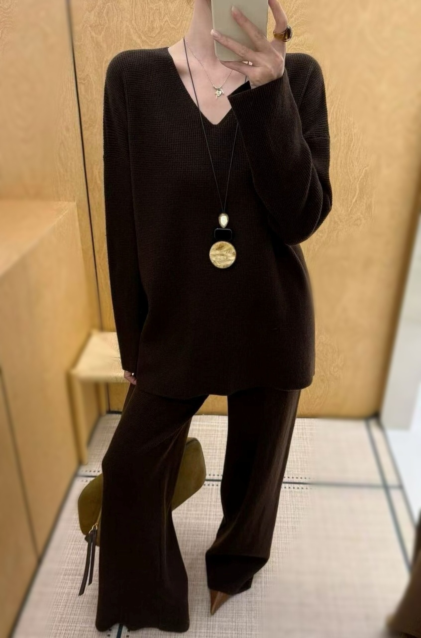 OLA東大門㊣實拍女裝新款時尚人氣25秋冬推薦職業熱賣休閑套裝mellor/OLA套裝