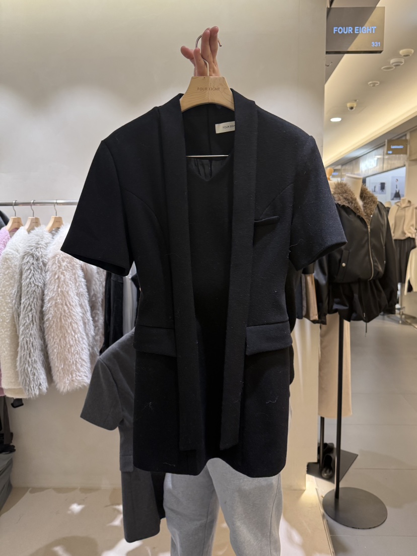 FOUREIGHT韓國代購㊣女士新款休閑推薦人氣熱賣職業25秋冬連衣裙FOUR EIGHT連衣裙圖色2