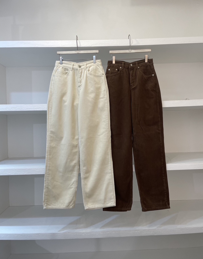 FORMSTUDIO韓國代購㊣女士新品25秋冬熱賣時尚休閑褲人字紋FORMSTUDIO休閑褲