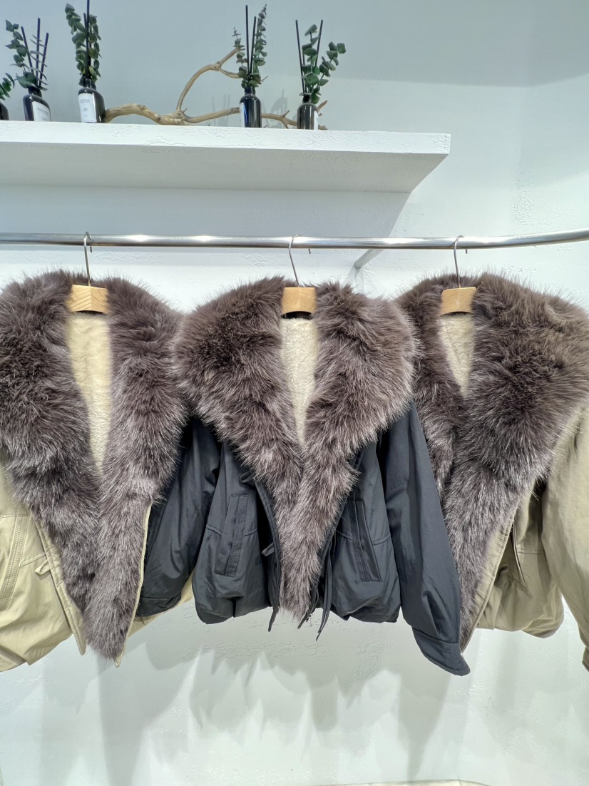 OLA韓國直郵㊣女裝新品休閑時尚25秋冬人氣熱賣長款棉服圍巾mellor/OLA長款棉服