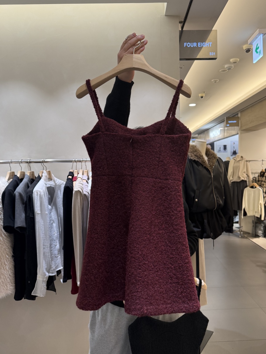 FOUREIGHT韓國代購㊣女裝新款推薦25秋冬人氣熱賣休閑連衣裙FOUR EIGHT連衣裙