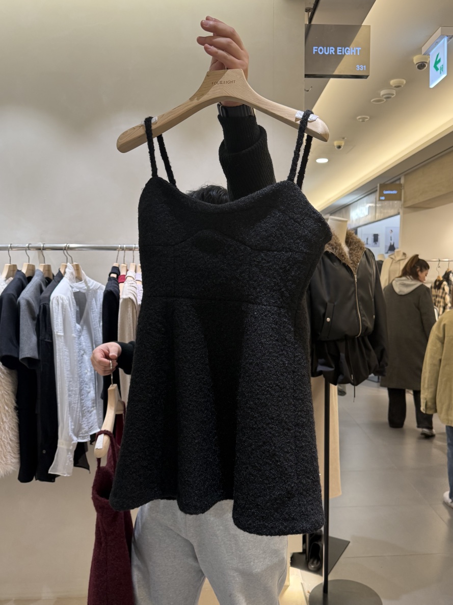 FOUREIGHT韓國代購㊣女裝新款推薦25秋冬人氣熱賣休閑連衣裙FOUR EIGHT連衣裙圖色2