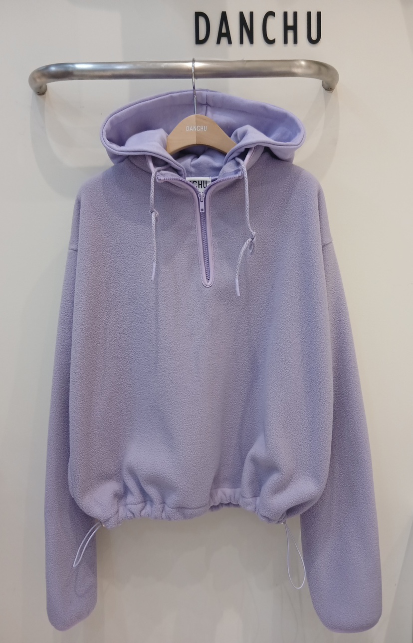 DANCHU東大門㊣直郵女裝新品休閑人氣職業熱賣衛衣拉鏈連帽DANCHU衛衣圖色1