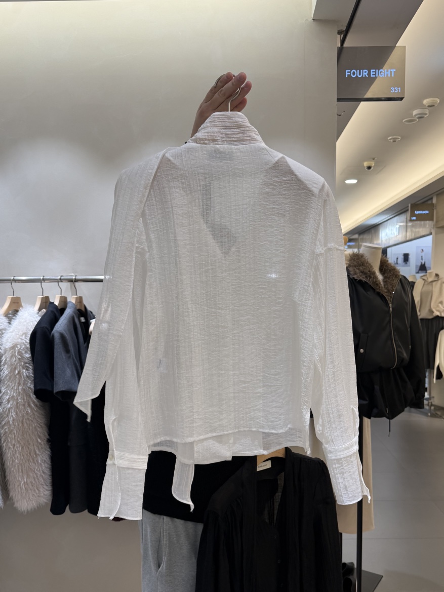 FOUREIGHT東大門㊣實拍女裝新品時尚人氣休閑職業襯衫蕾絲衫FOUR EIGHT襯衫/蕾絲衫